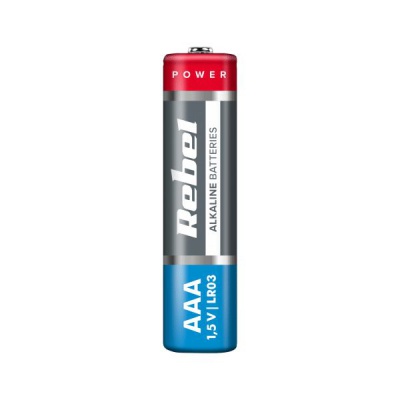 Batéria REBEL alkalická AAA 1,5V LR03