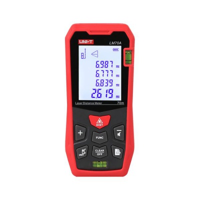 Merací prístroj LM70A Uni-T - meranie vzdialenosti