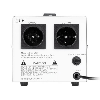 Automatický stabilizátor napätia KEMOT MSER-1000 VA, servomotor