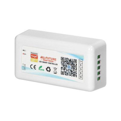 Kontrolér pre RGBW LED pásy 5-24V, 24A WiFi TUYA