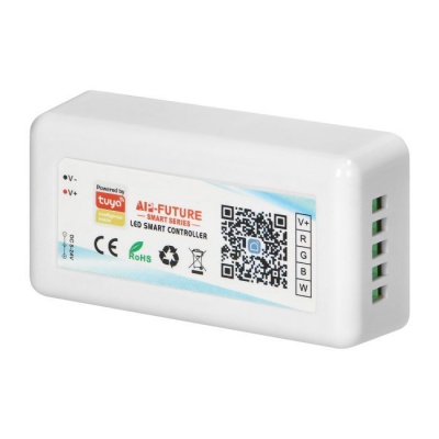 Kontrolér pre RGBW LED pásy 5-24V, 24A WiFi TUYA