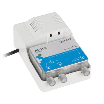 Širokopásmový anténny rozbočovač 12V AL-105 ALCAD
