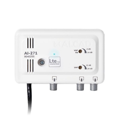 Interný anténny zosilňovač 2 výstupy LTE700 AI-271 ALCAD