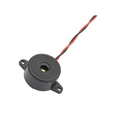 Bzučiak FY248 12V čierny