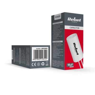 Rozbehový kondenzátor 18uF/450V