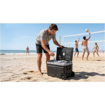 Prenosná chladnička bluetooth s mrazením 40L DC12/24V AC 230V