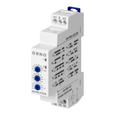 Časové relé Ekonomic 10 funkcii 230VAC