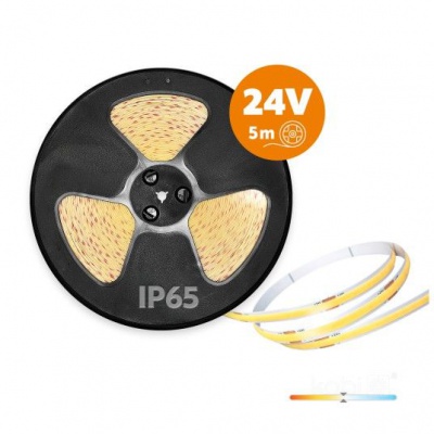 LED pás COB 4000K 24V 5m  IP65 TRAMO Kobi
