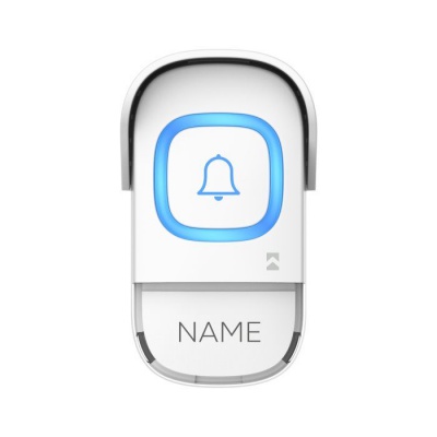 Tlačidlo k zvončeku ENTIKO biele