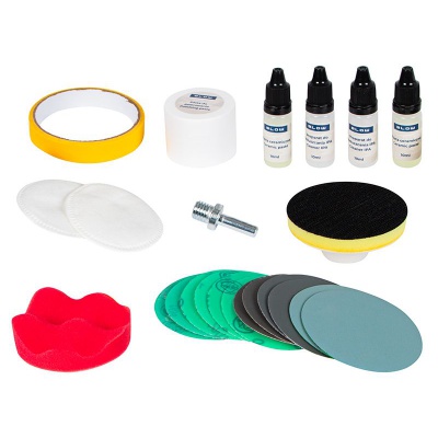 Súprava na čistenie svetlometov auta HC-01