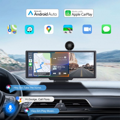 Multimediálna stanica 10" Android Auto Apple Carplay s DVR