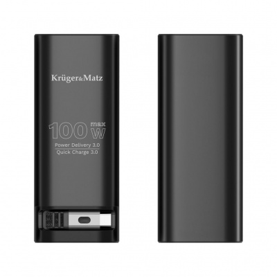 PowerBank Kruger&Matz 20000 mAh Li-ion 100W s funkciou QC a PD