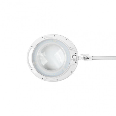 Dielenská lampa s lupou Rebel 5D 10W, 6500 K