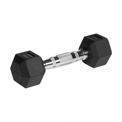 Liatinové jednoručky HEX, 2x2 kg