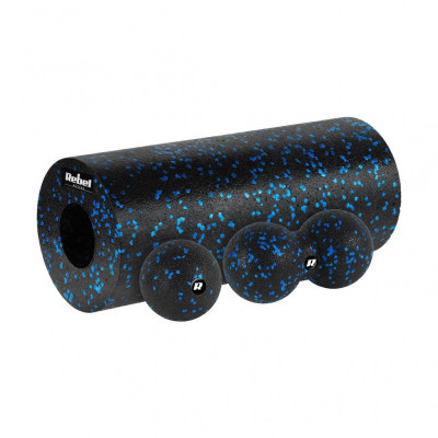 Sada masážnych pomôcok, 3ks, Viacfarebná