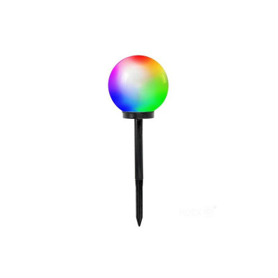 Solárna záhradna LED lampa SPHERE G2 20cm RGB