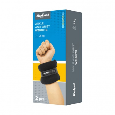 Závažia na zápästia a členky, 2x2kg