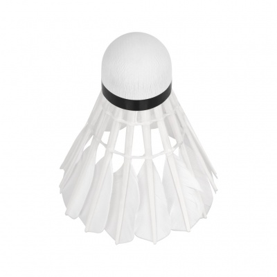 Bedmintonové košíky z husacieho peria, 6 ks