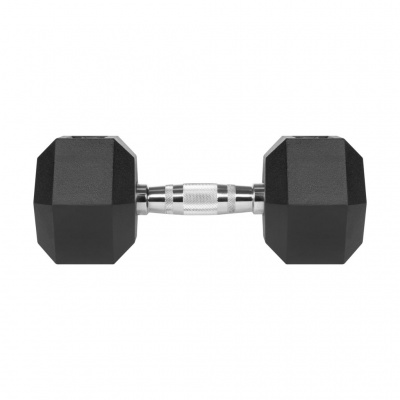 Liatinové jednoručky HEX, 2x12.5 kg