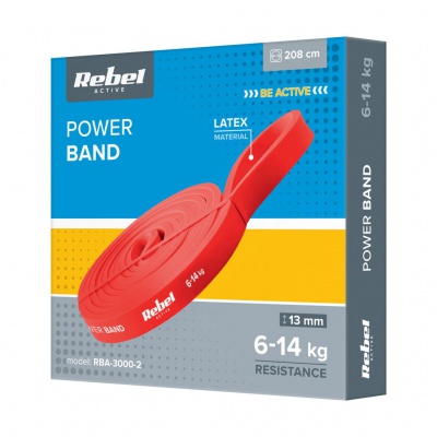 Latexová posilňovacia guma Power Band - LV-2 6-14 kg