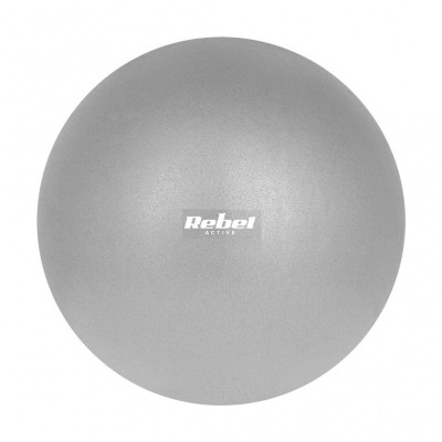 Pilates lopta Overball 25 cm, Sivá | Na cvičenie a rehabilitáciu