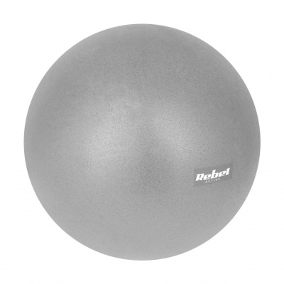 Pilates lopta Overball 25 cm, Sivá | Na cvičenie a rehabilitáciu