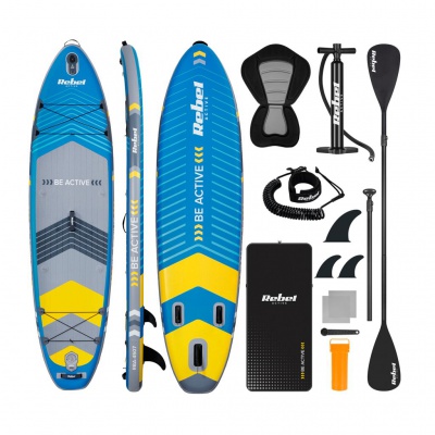 Nafukovací paddleboard Glide | Modrý kompletný set