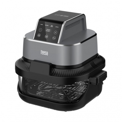 Teplovzdušná beztuková fritéza TEESA GLASS AIR FRYER 4L, 1,5 L