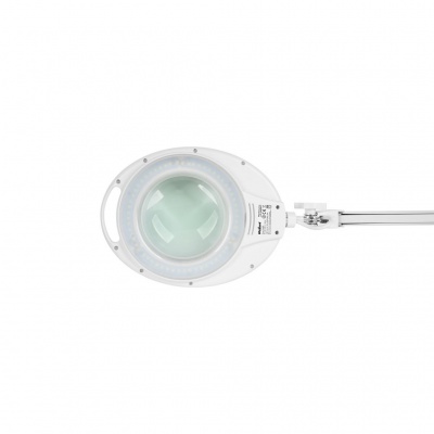 Dielenská lampa s lupou 10W, 6500K