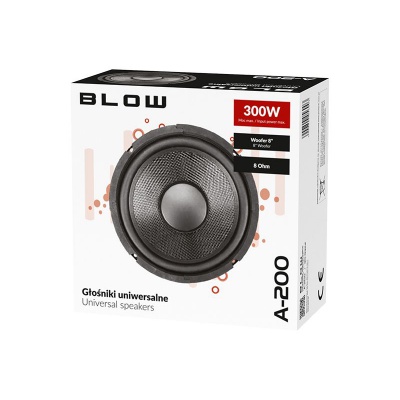 Basový reproduktor BLOW A-200 8" 300W 8 Ohm