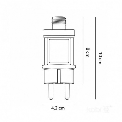 Napájací adaptér 9W 24V IP44