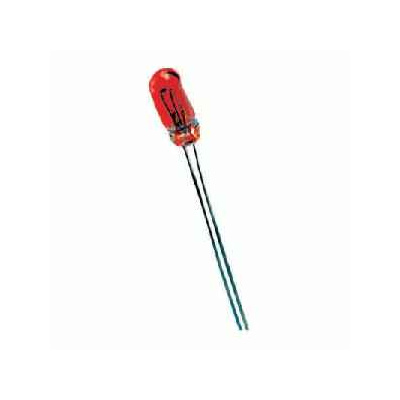 Žiarovky 9V/50mA červena 8x3mm