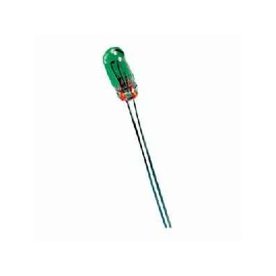 Žiarovky 6V/50mA zelená 8x3mm