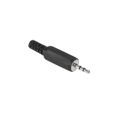 Konektor Jack 2,5mm stereo plast.