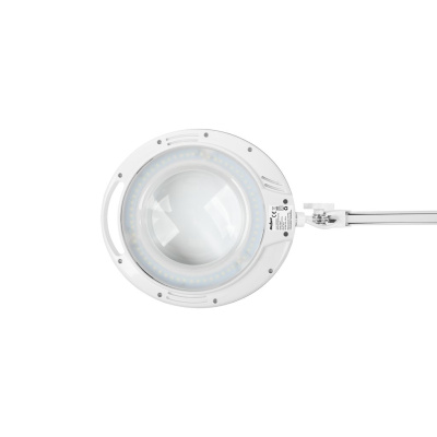 Dielenská lampa s lupou Rebel 5D 10W, 6500 K