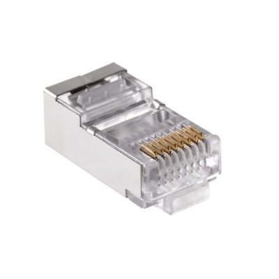 Konektor RJ45 8P8C - tienený (20ks)