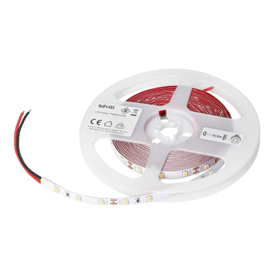 LED pás SAMSUNG LED 2835, 4000K, 6W/m, IP20, 5m, 12V