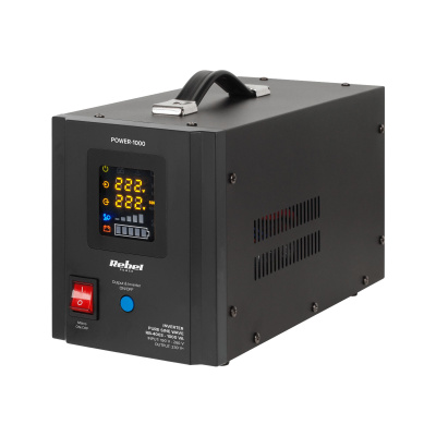 Záložný zdroj  PROsinus-1000 12V 230V 1000VA/700W Rebel čierny