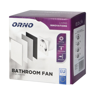 Kúpelňový ventilátor 100mm premium