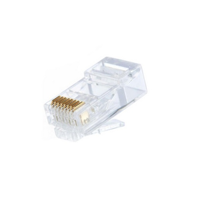 Konektor RJ45 8P8C CAT5E UTP netienený, drôt