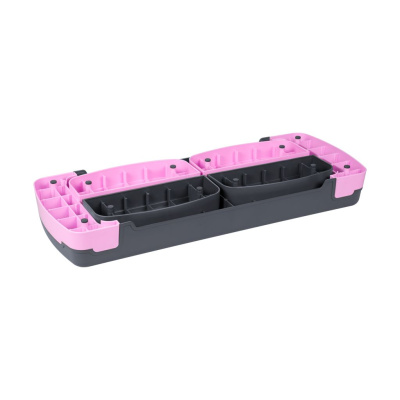 Fitness stepper 78 cm, Fialový | 3 úrovne nastavenia výšky