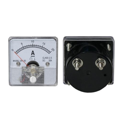 AMPÉRMETER analógový 20A