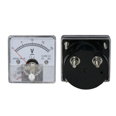 VOLTMETER - analogovy  20V