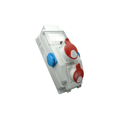 Zásuvková rozvodnica 1x32A, 1x16A, 2x250V, IP54