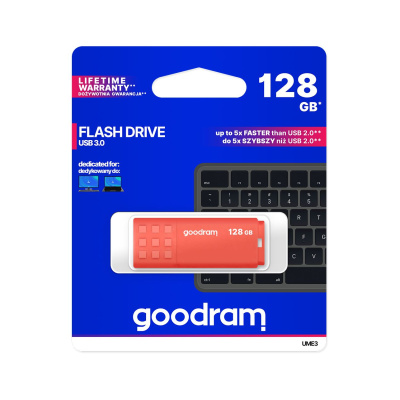 USB kľúč 128GB 3.0 Goodram oranžový