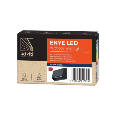 LED nástené svietidlo ENYE LED 3W, 4000K, IP65