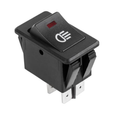 Prepínač kolískový ASW-17D 4pin