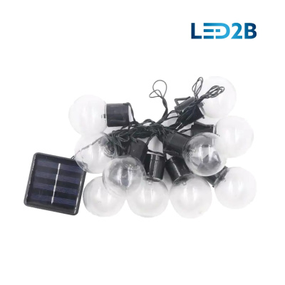 Solárna reťaz STARLIGHT 10 LED 6000K LED2B