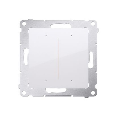 Tlačidlový ovládač osvetlenia SWITCH 2 Wi-Fi biely Simon 54 GO