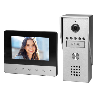 Videovrátnik LIRA, 4,3", vonkajšia jednotka + monitor
